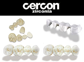Răng sứ cercon zirconia